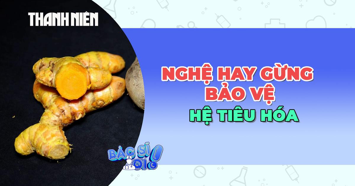 Nghệ hay gừng để bảo vệ hệ tiêu hóa?