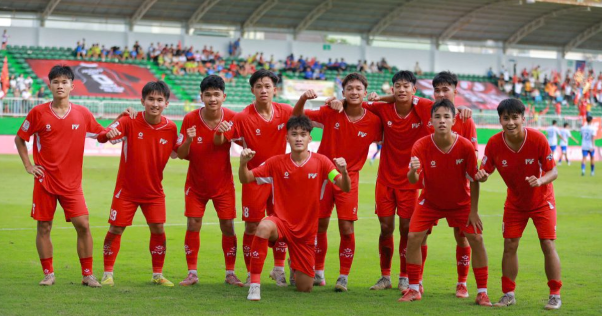 Giải mã thành công hiện tượng U.17 Huế, U.17 PVF đăng quang thuyết phục giải U.17 quốc gia 2026
