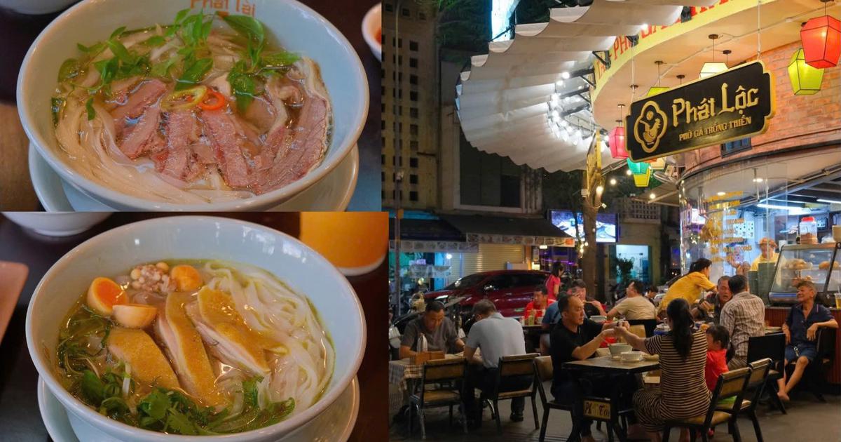 Quán phở Bắc cạnh phố Tây Bùi Viện bán tới 2 giờ sáng, thu hút khách nước ngoài