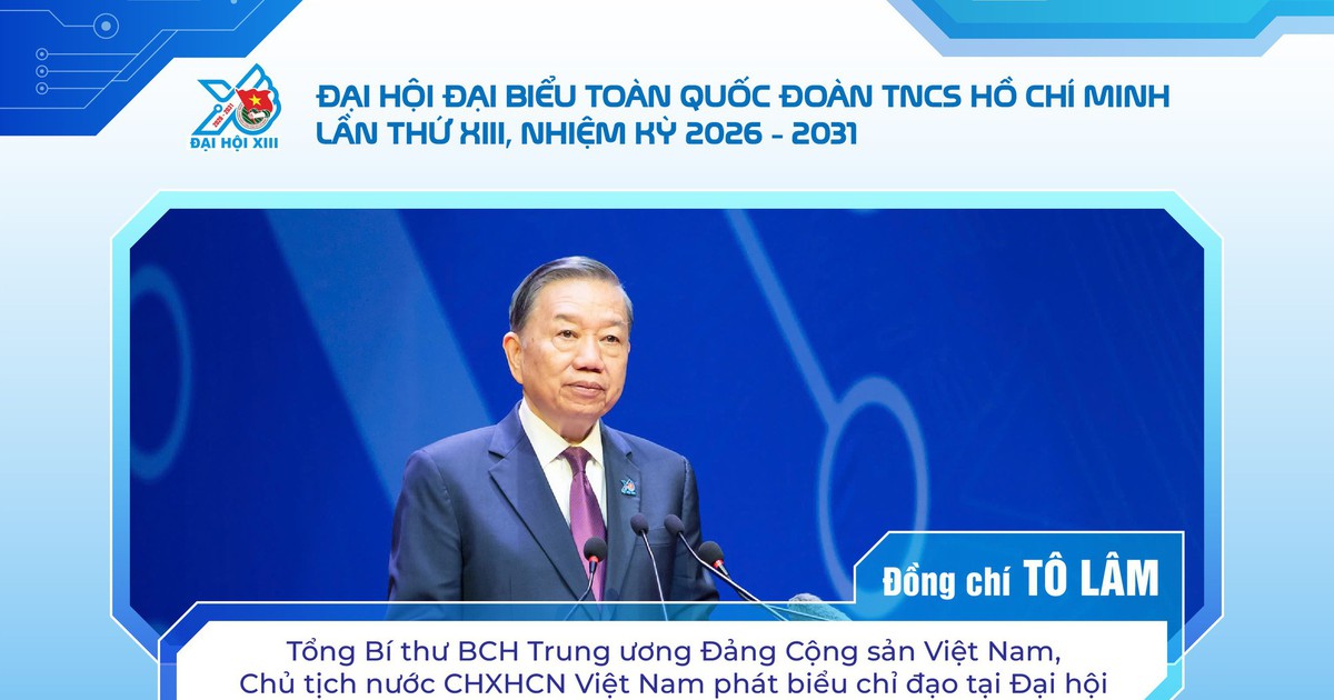 Công bố bộ infographic về kết quả Đại hội Đoàn toàn quốc lần thứ XIII