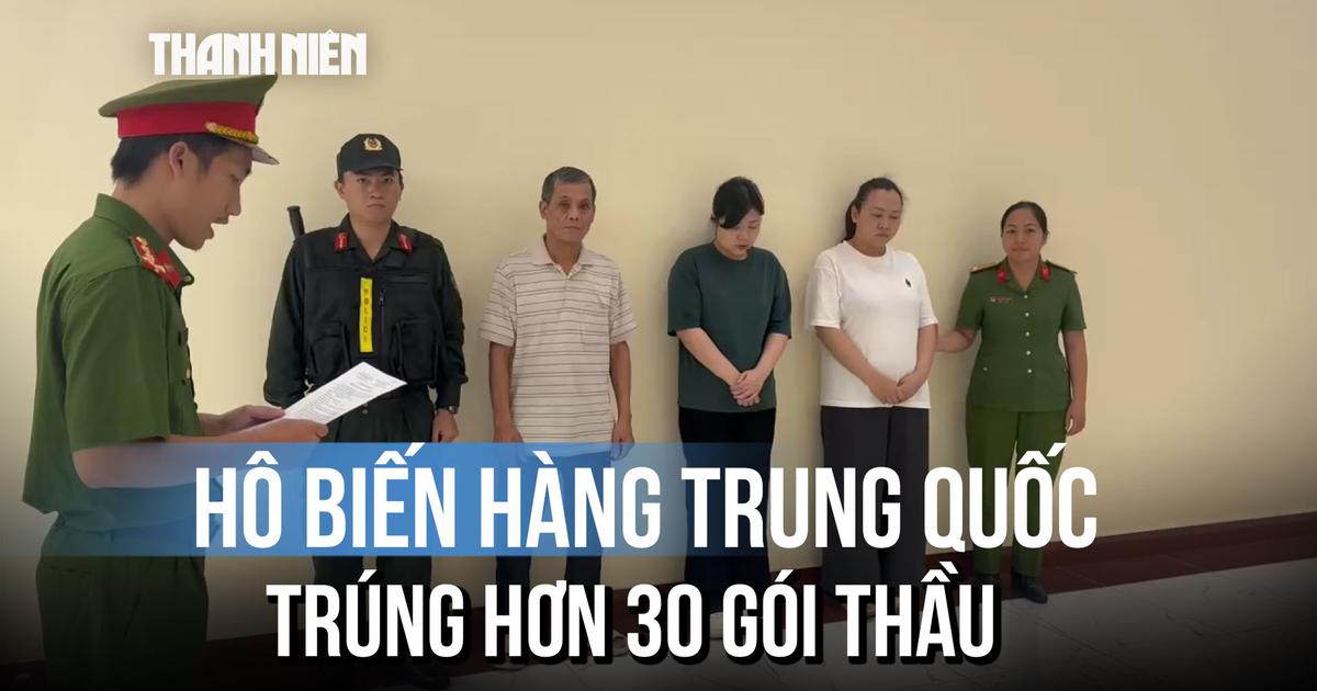 Lật tẩy đường dây 'biến' hàng Trung Quốc thành Canada để trúng hơn 30 gói thầu