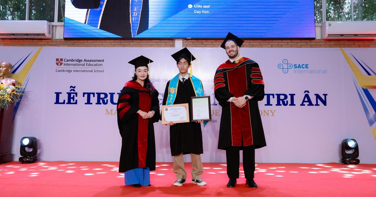 Trường tư thục tại Đồng Nai đạt 100% tốt nghiệp và có thủ khoa cấp thành phố