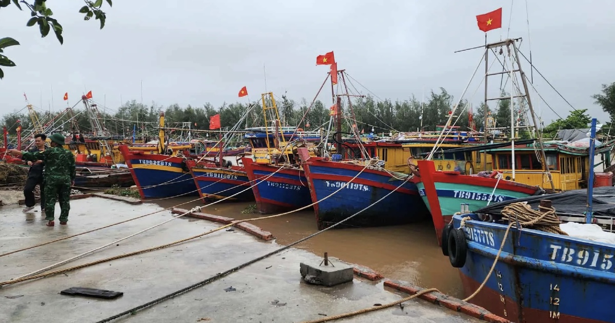 Hưng Yên bắt đầu cấm biển để chống bão Maysak