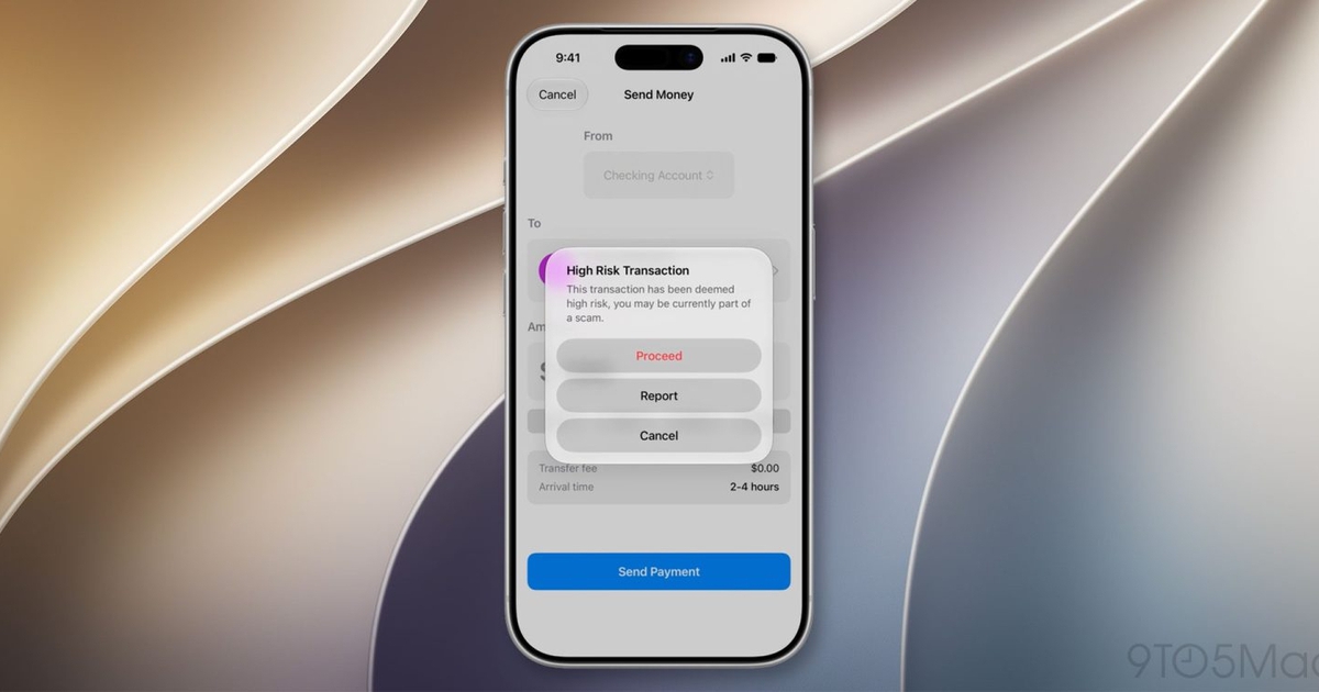 Tính năng mới trên iOS 27 giúp tăng cường chống lừa đảo
