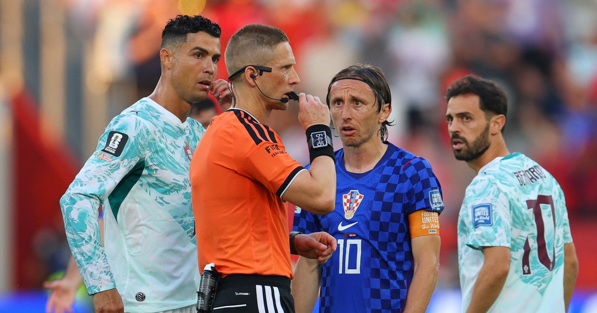 Cú chạm cực nhẹ ở trận Bồ Đào Nha - Croatia hé lộ sức mạnh công nghệ World Cup 2026