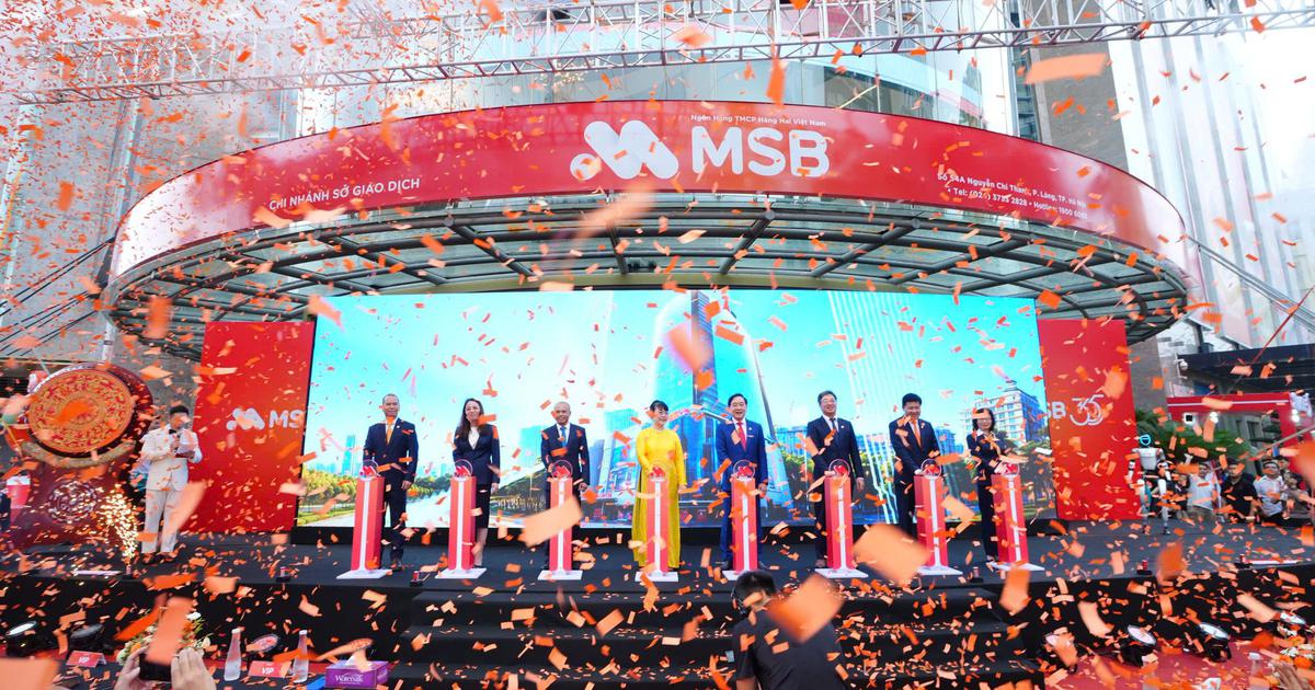 MSB khai trương Hội sở chính và Sở Giao dịch mới, chào mừng 35 năm thành lập