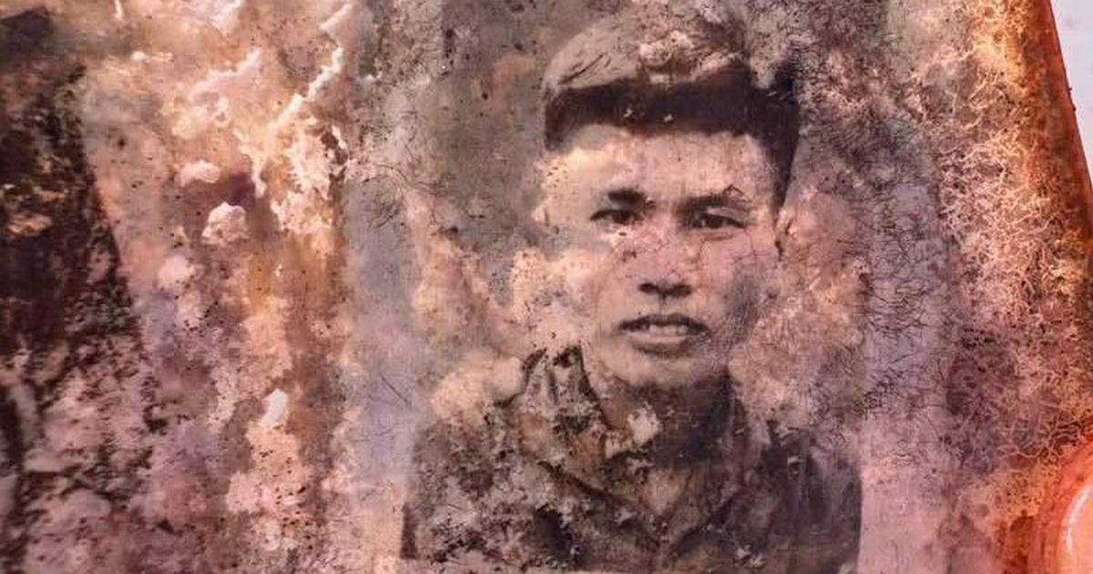 Phát hiện thêm ảnh chân dung trong hầm mộ có 3 liệt sĩ ở xã Minh Đức