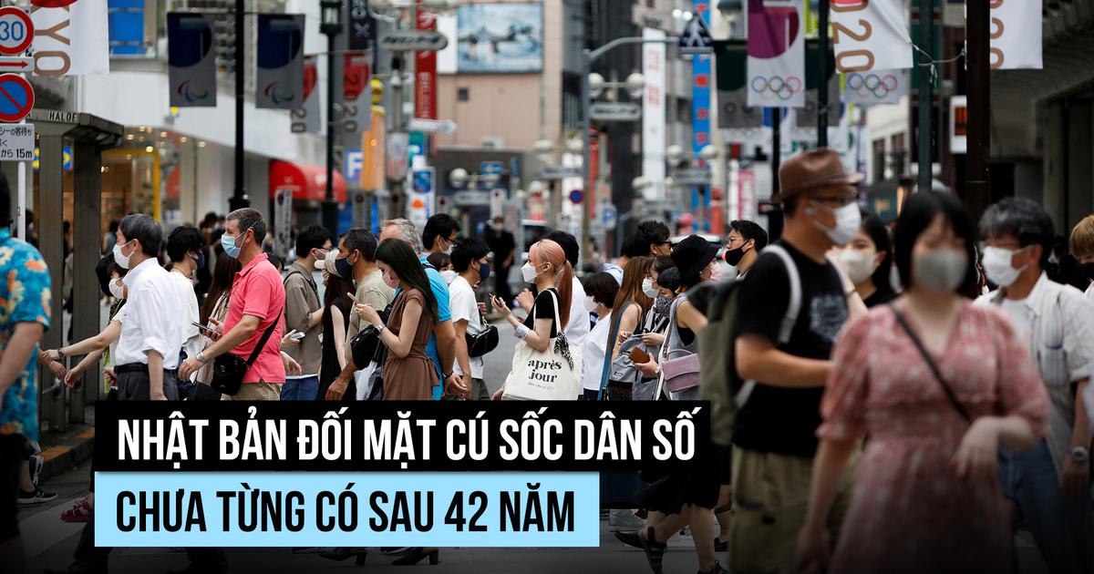 Nhật Bản đứng trước bước ngoặt báo động về dân số
