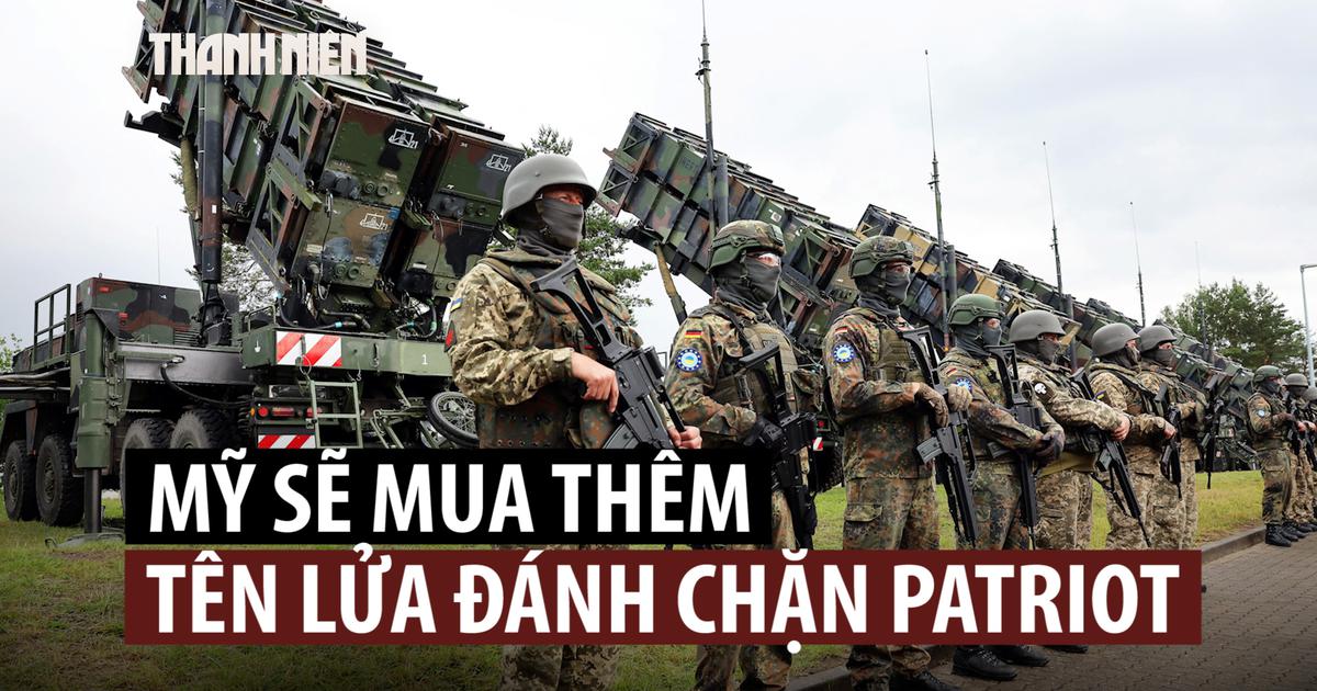 Quân đội Mỹ ký hợp đồng lớn mua tên lửa Patriot
