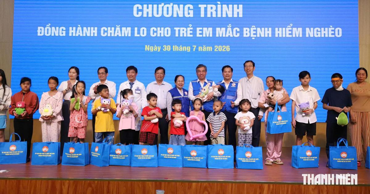 Phó bí thư Thành ủy TP.HCM: Trẻ mắc bệnh hiểm nghèo không bị bỏ lại phía sau
