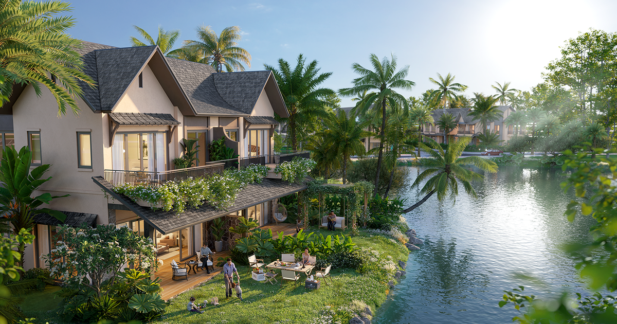 Ecopark ra mắt biệt thự đảo The Palm Island tại đại đô thị xanh lớn bậc nhất miền Trung