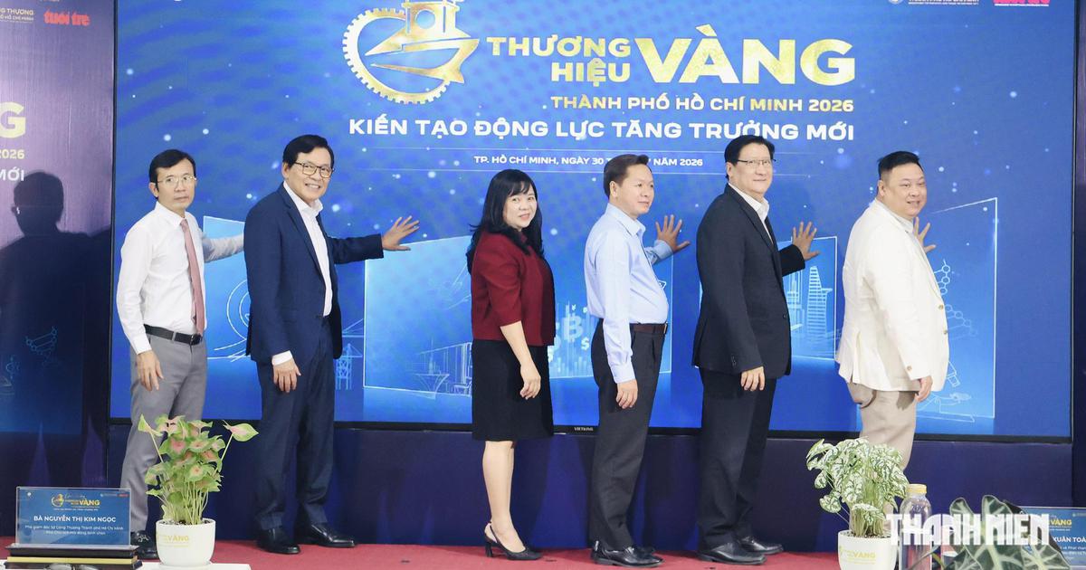 Chính thức phát động giải thưởng ‘Thương hiệu Vàng TP.HCM’ năm 2026