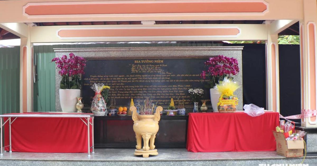 Dời bia tưởng niệm ở công viên Lê Thị Riêng để mở rộng tìm kiếm liệt sĩ