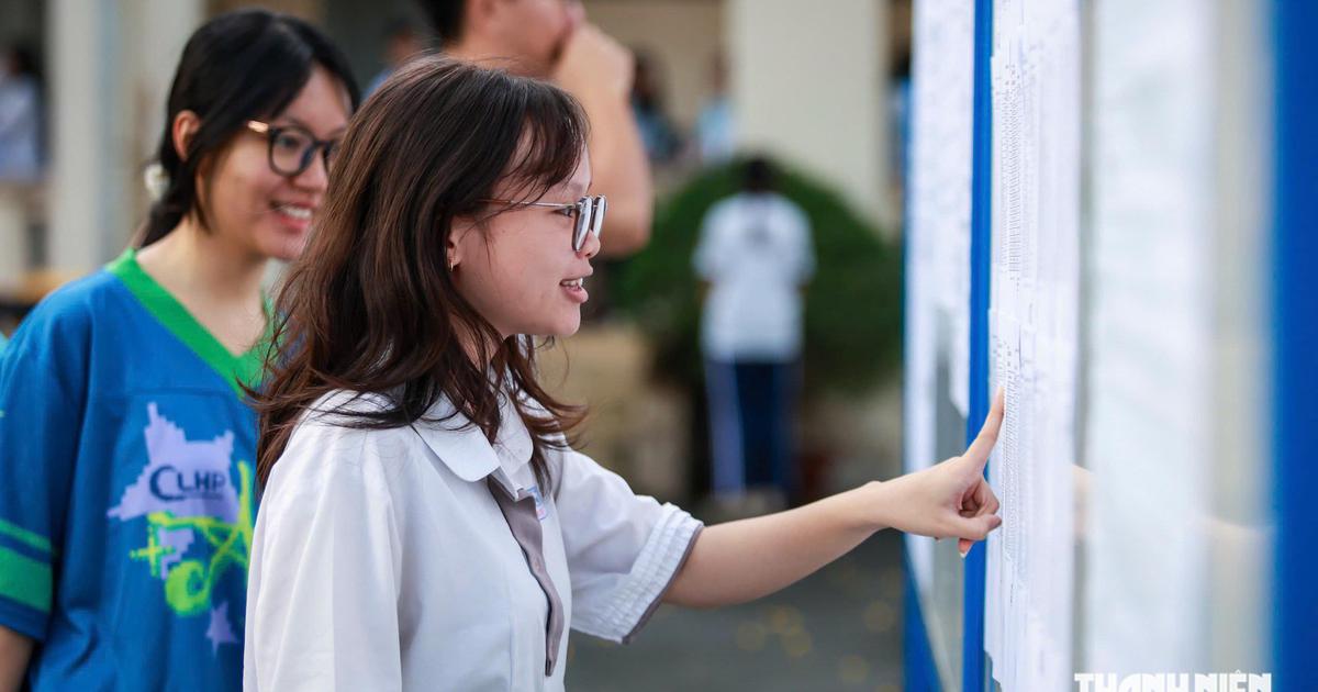 Các trường đại học đã tải được dữ liệu xét tuyển, chuẩn bị phương án điểm chuẩn