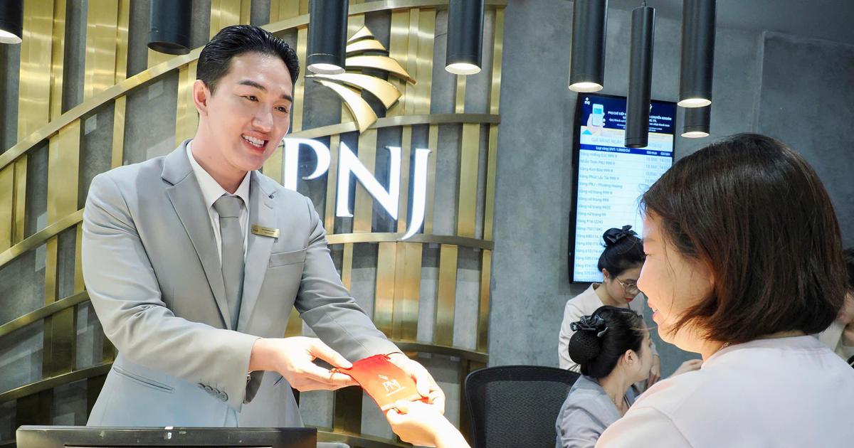 PNJ duy trì đà tăng trưởng quý 2 12%, doanh thu 6 tháng đạt 25.729 tỉ đồng