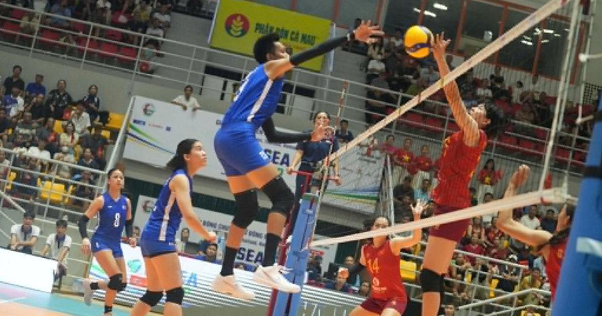 Đội tuyển bóng chuyền nữ Việt Nam thắng vất vả Philippines ở chặng 1 SEA V.Cup 2026