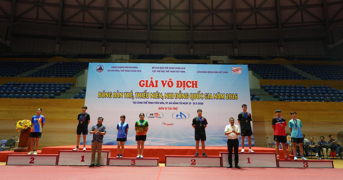 CAND - T&T thống trị giải bóng bàn trẻ, HLV Vũ Mạnh Cường chỉ ra nền tảng thành công