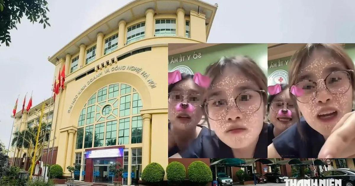 Đình chỉ học 1 năm với 2 sinh viên trêu đùa 'tiêm thuốc độc' người tương tác