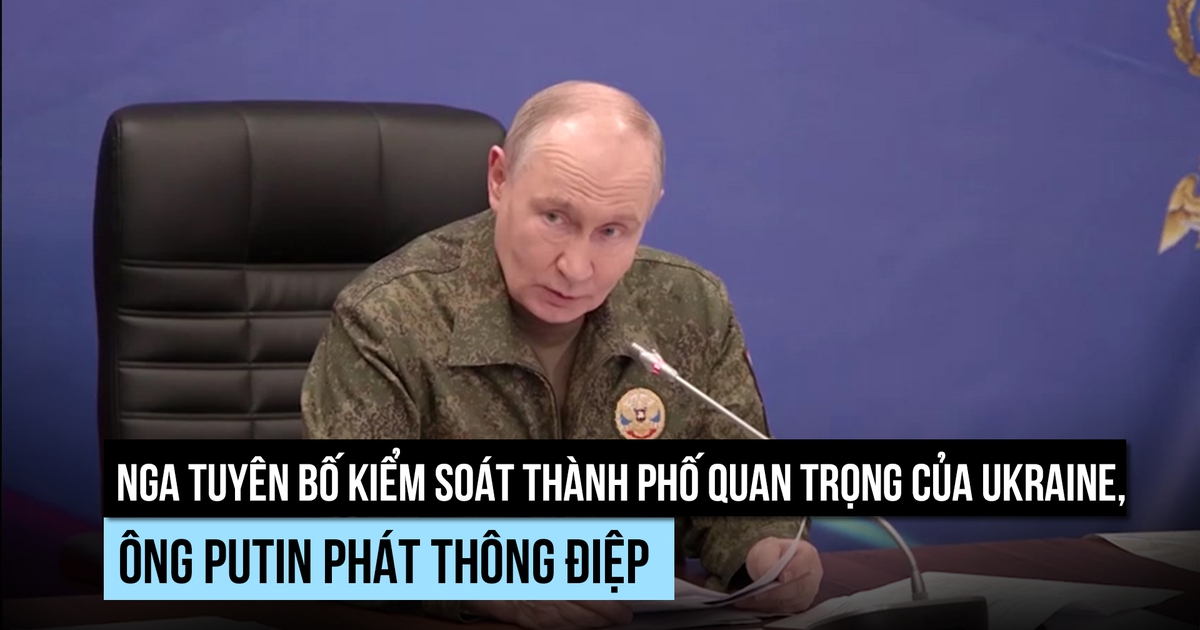 Nga tuyên bố kiểm soát pháo đài quan trọng trong chuỗi cứ điểm của Ukraine