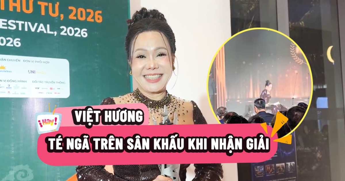 Việt Hương nói về cú ngã trên sân khấu DANAFF IV