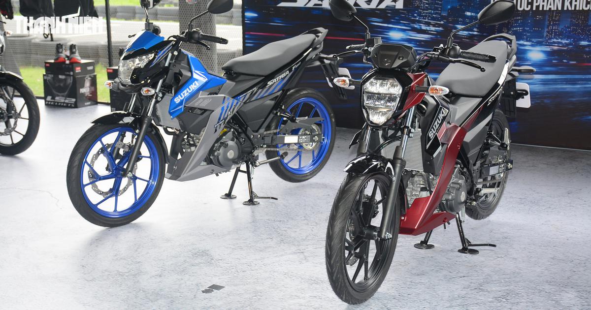 Xe côn tay Suzuki Satria 2026 về Việt Nam 2 phiên bản, giá từ 54,5 triệu đồng