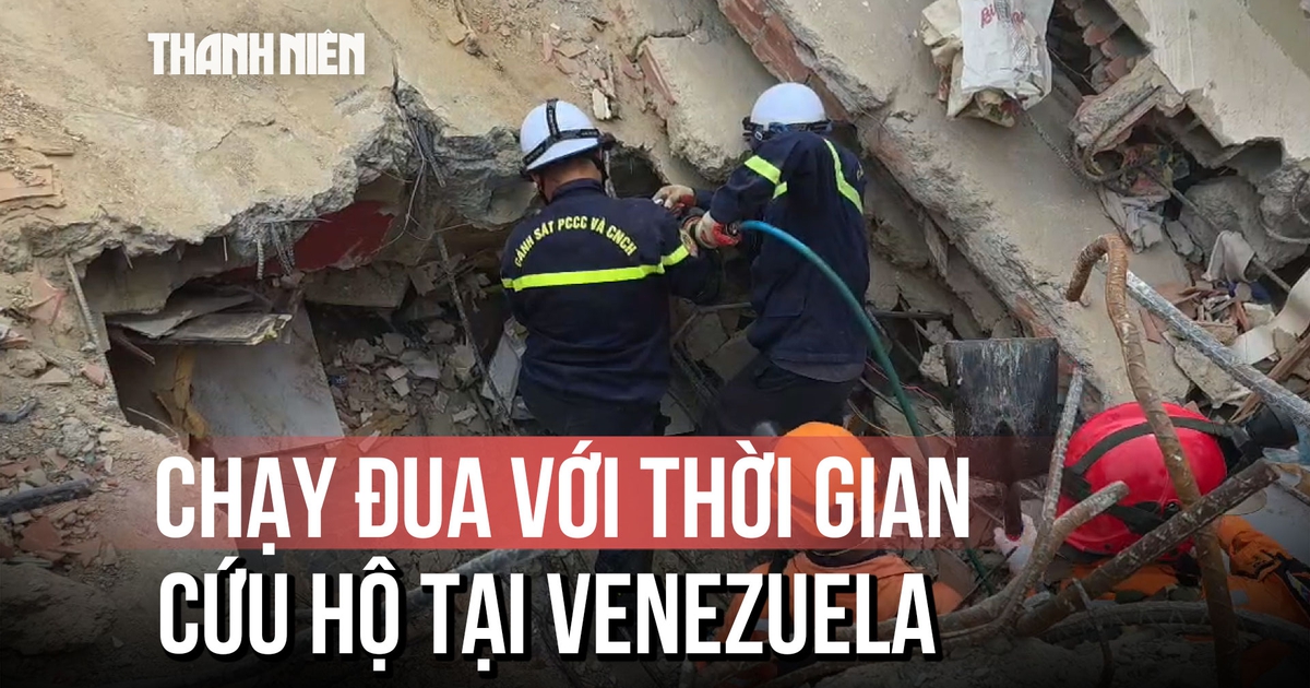 Xúc động: Chàng trai Venezuela cảm ơn bộ đội Việt Nam tìm thấy mẹ trong đống đổ nát