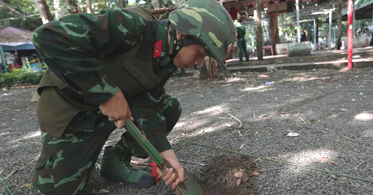 Không để sai sót trong việc tìm kiếm hài cốt liệt sĩ tại công viên Lê Thị Riêng