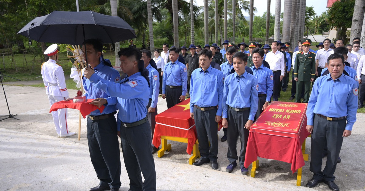 An Giang: Quy tập 6.871 h&agrave;i cốt liệt sĩ trong 25 năm