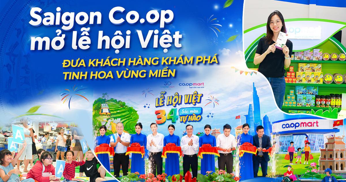 Saigon Co.op mở lễ hội Việt, đưa khách hàng khám phá tinh hoa vùng miền