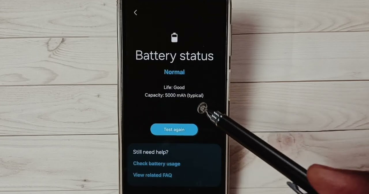 Mã bí mật giúp kiểm tra độ chai pin của điện thoại Galaxy