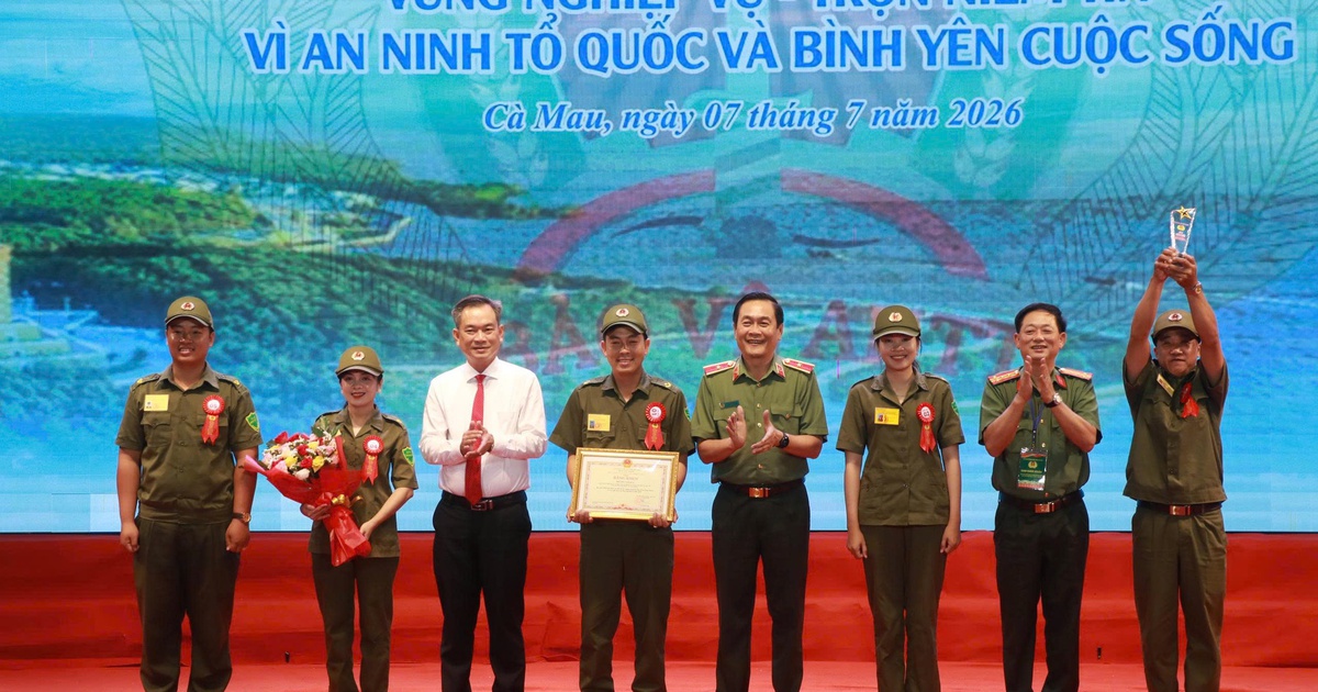 Cà Mau tổ chức hội thi lực lượng bảo vệ an ninh, trật tự cơ sở