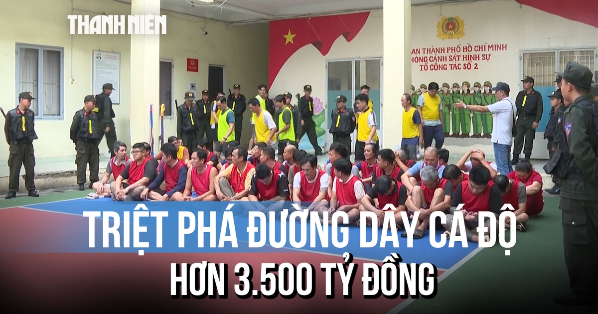 Khởi tố 85 đối tượng trong đường dây cá độ ‘cực khủng’