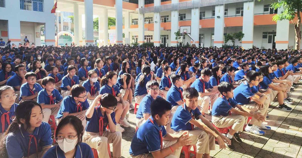 Điểm chuẩn lớp 6 Trường THCS Trần Quốc Toản (TP.HCM) tăng hơn 10 điểm so với năm 2025