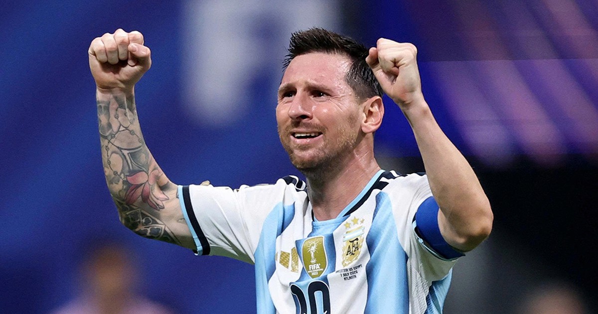 Giọt nước mắt của Messi
