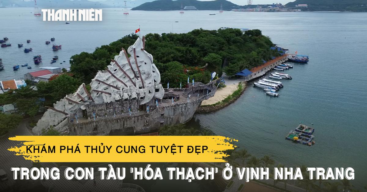 Khám phá thủy cung tuyệt đẹp trong con tàu 'hóa thạch' ở vịnh Nha Trang