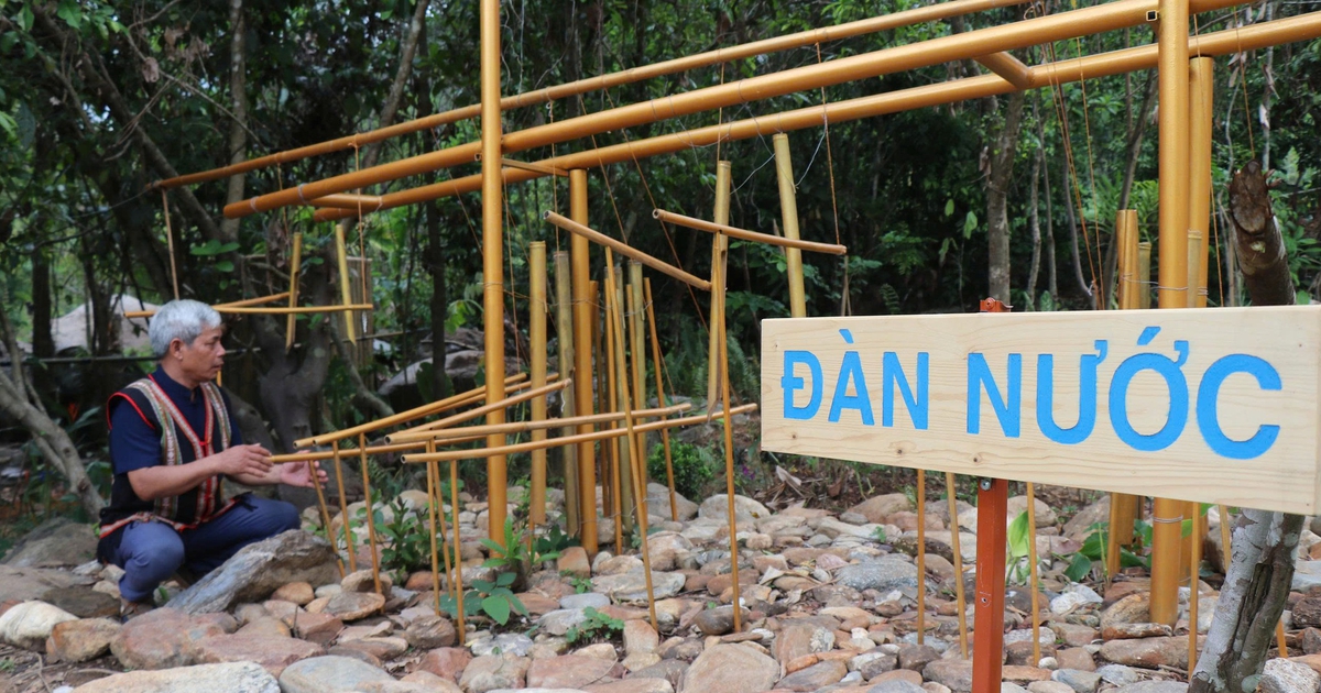 Đàn nước Ca Dong ngân vang trở lại sau thời gian dài 'tắt tiếng'