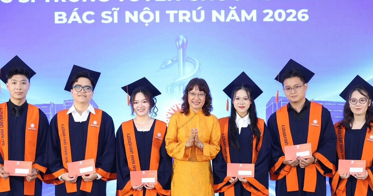 Trường ĐH Đại Nam tổ chức lễ tốt nghiệp cho khóa bác sĩ đầu tiên