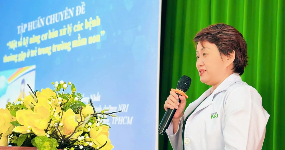 Bác sĩ cảnh báo cách xử lý các bệnh gặp ở trẻ trong trường mầm non