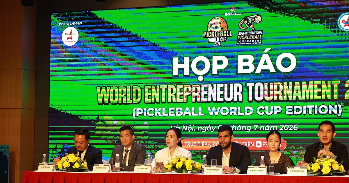 Hấp dẫn giải pickleball cho doanh nhân Việt Nam và quốc tế