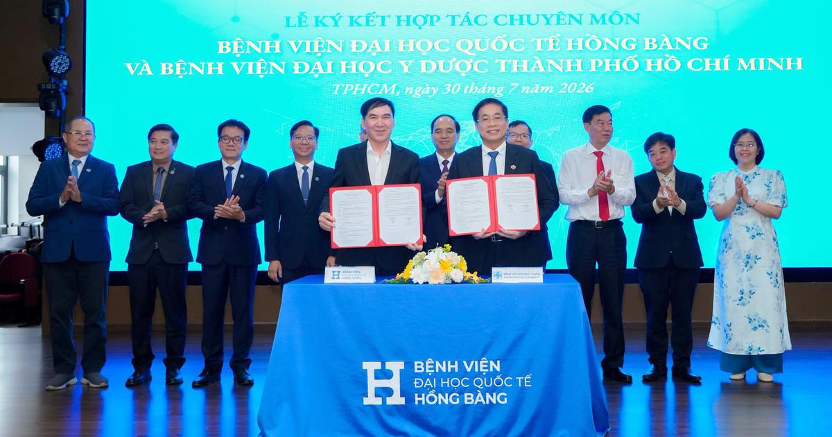 Hai bệnh viện trường đại học tại TP.HCM ký kết hợp tác chuyên môn