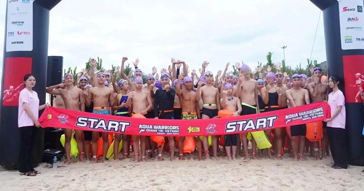 Hàng ngàn VĐV tranh tài Aqua Warriors Quang Tri 2026, cuộc đua hứa hẹn hấp dẫn