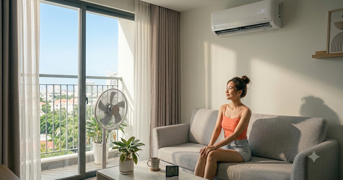 Mẹo dùng điều hòa ngày nóng để giảm hóa đơn tiền điện