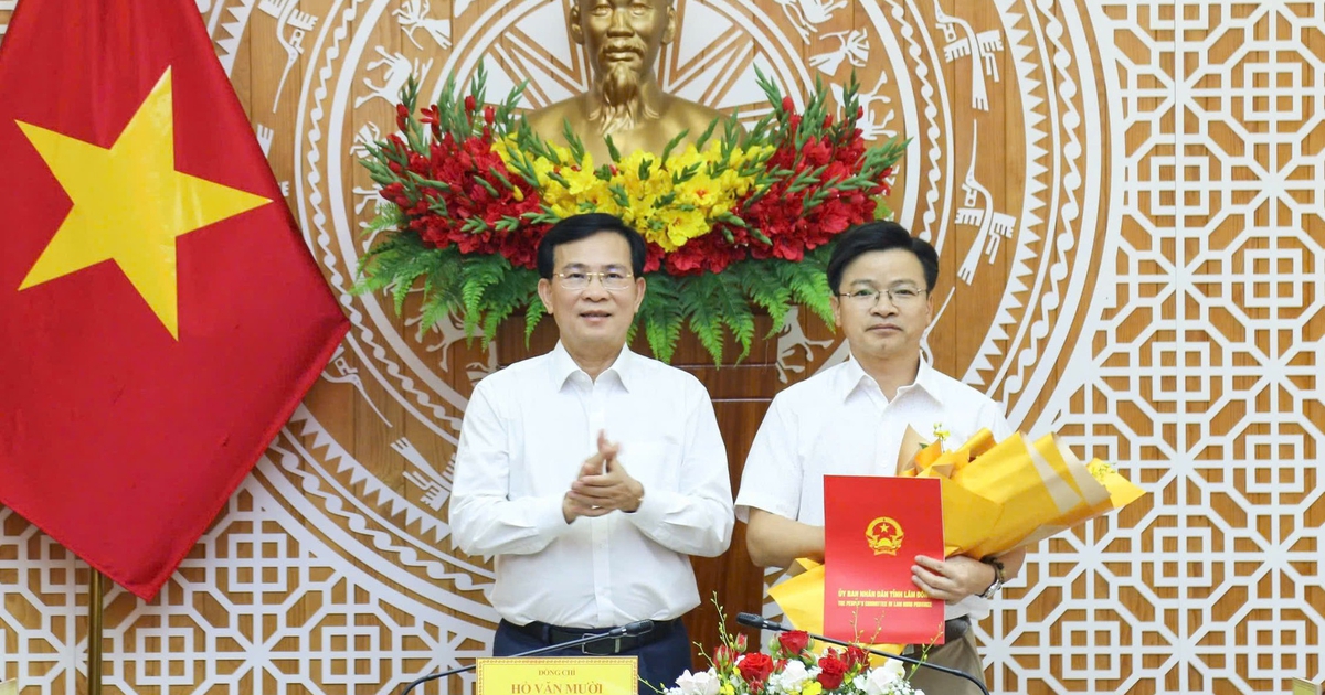 Lâm Đồng giao quyền Giám đốc Ban Quản lý dự án số 1