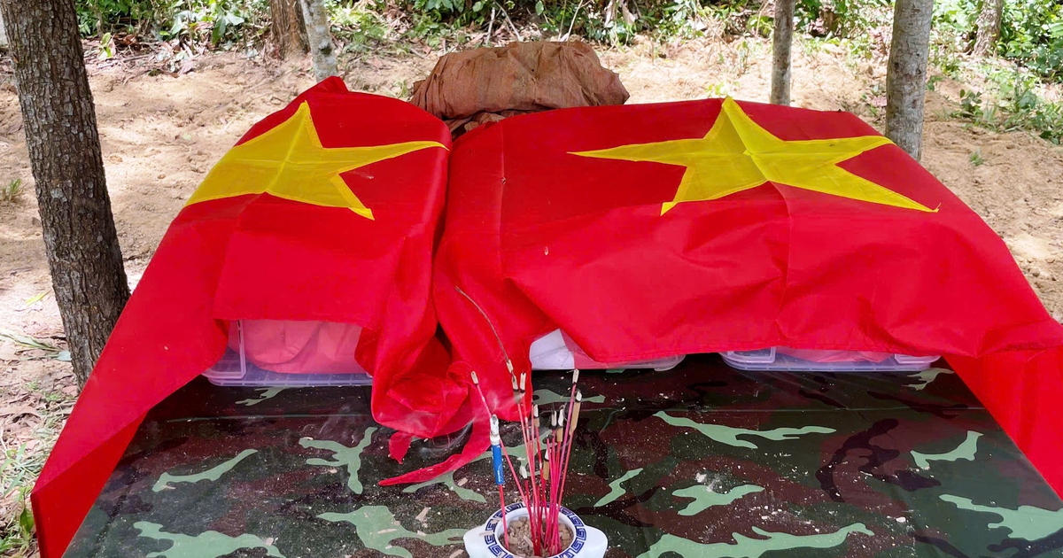 Từ thông tin của đồng đội, phát hiện 2 hài cốt liệt sĩ ở Đà Nẵng