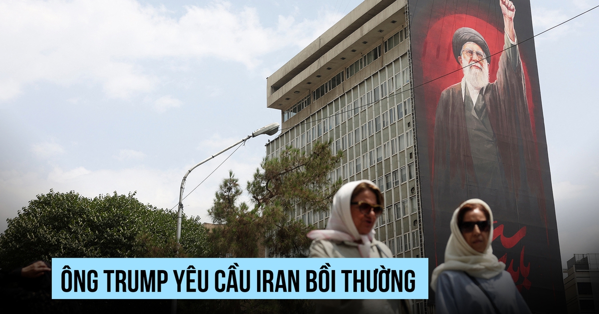 Ông Trump đòi Iran bồi thường