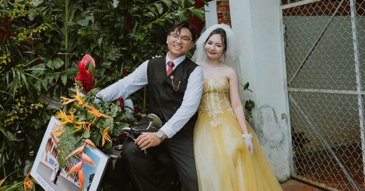 Quen biết từ lớp 1, cặp đôi nên duyên sau 20 năm gắn bó
