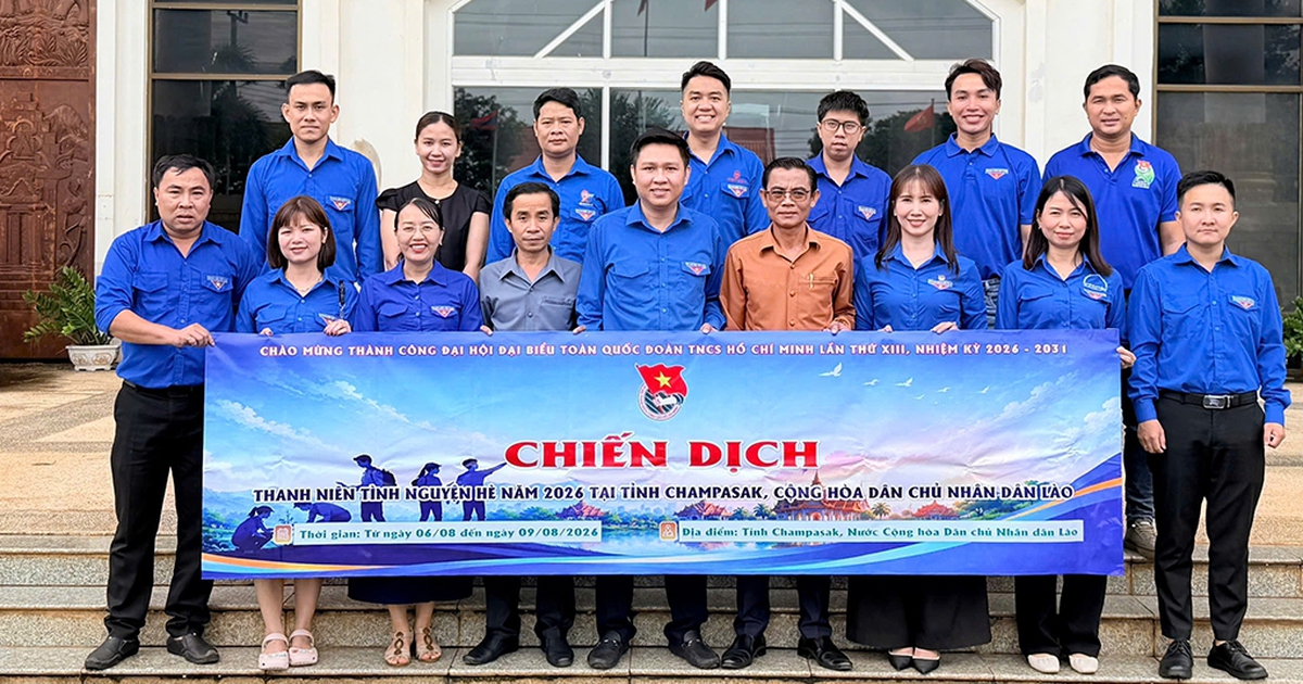 Lan tỏa yêu thương đến những nông trường cao su trên nước bạn Lào