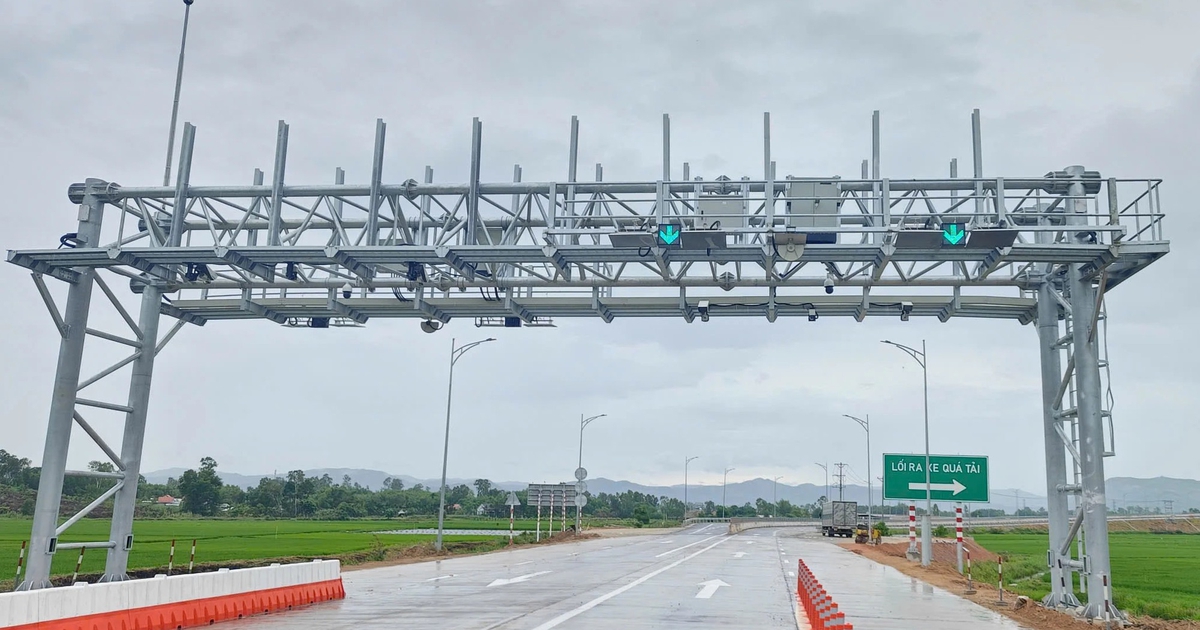 Thu phí 5 dự án cao tốc Quảng Ngãi đến Nha Trang từ 14.8