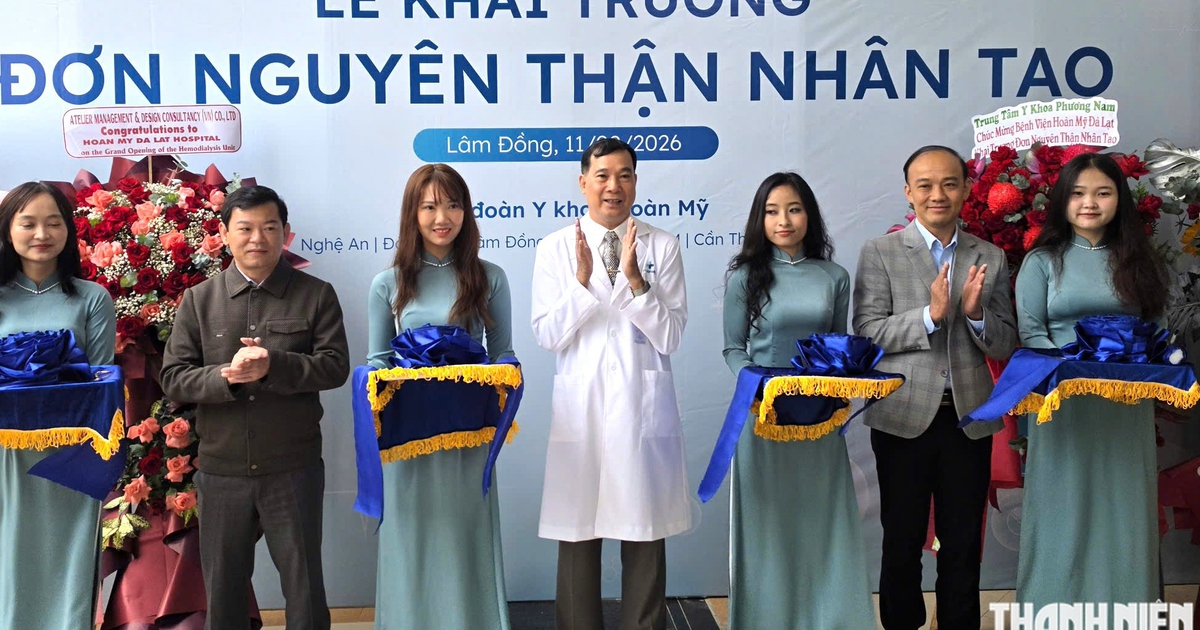 Đà Lạt có thêm cơ sở chạy thận nhân tạo