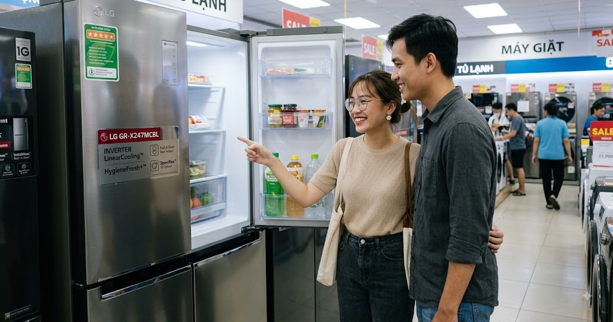 Một nhãn quan trọng có trên tủ lạnh cần chú ý